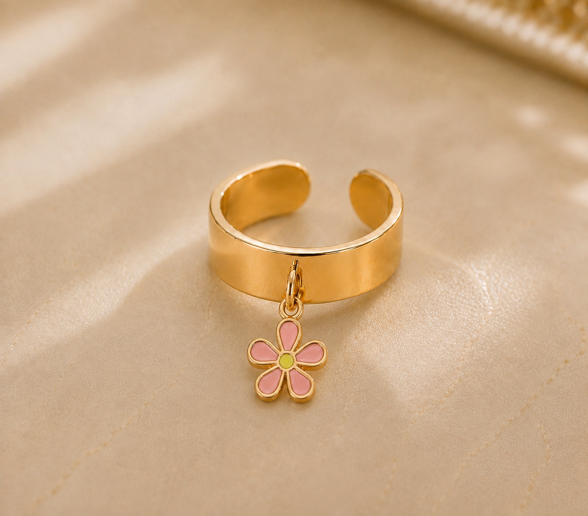 C-039 charm Fleur rose