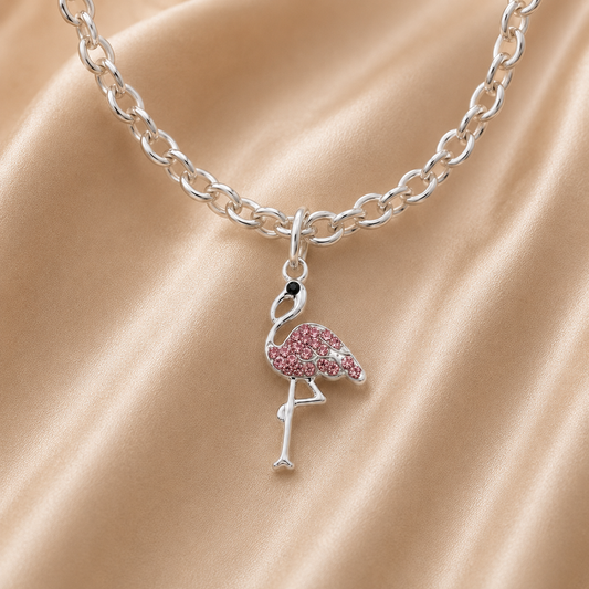 C-054 charm Flamant rose
