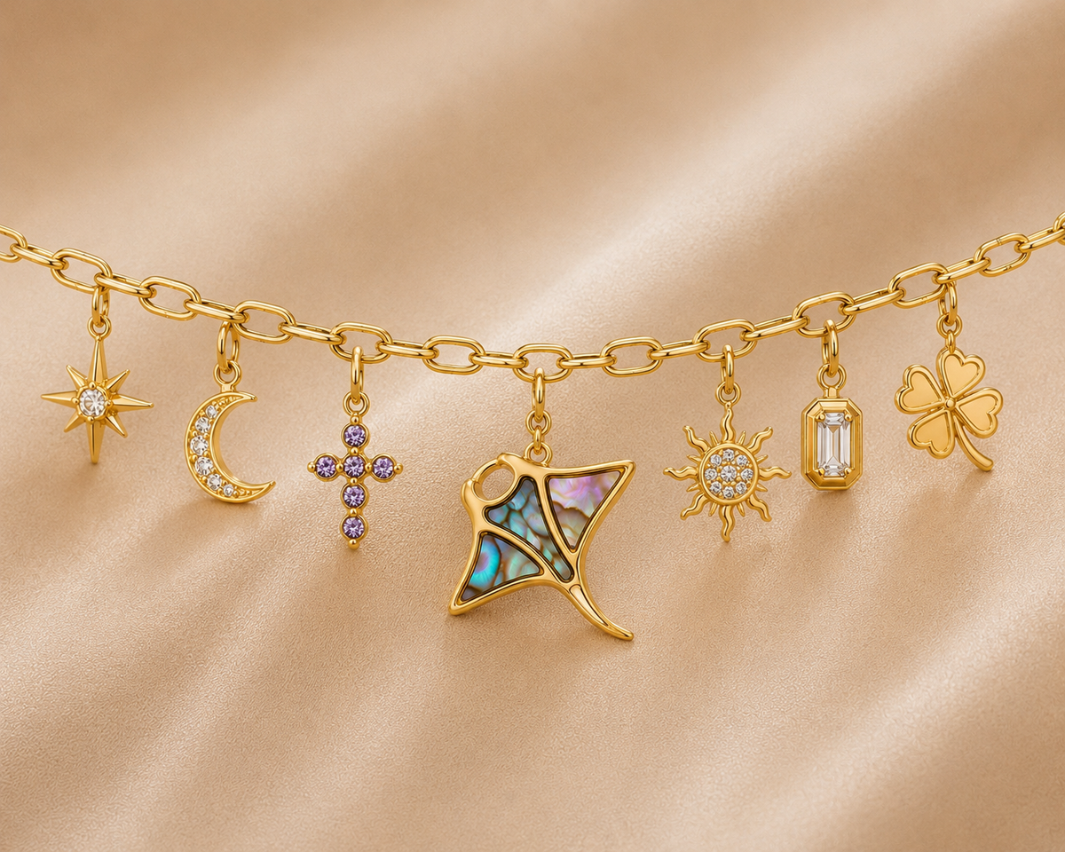 C-050 charm Aile nacrée