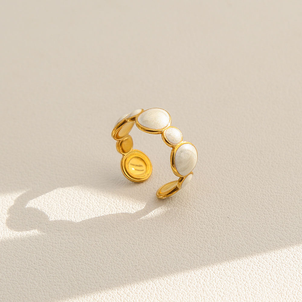 Bague Nuage nacré