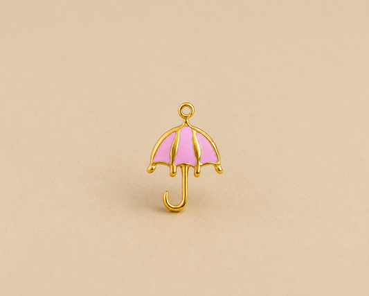 C-034 charm Parapluie rose