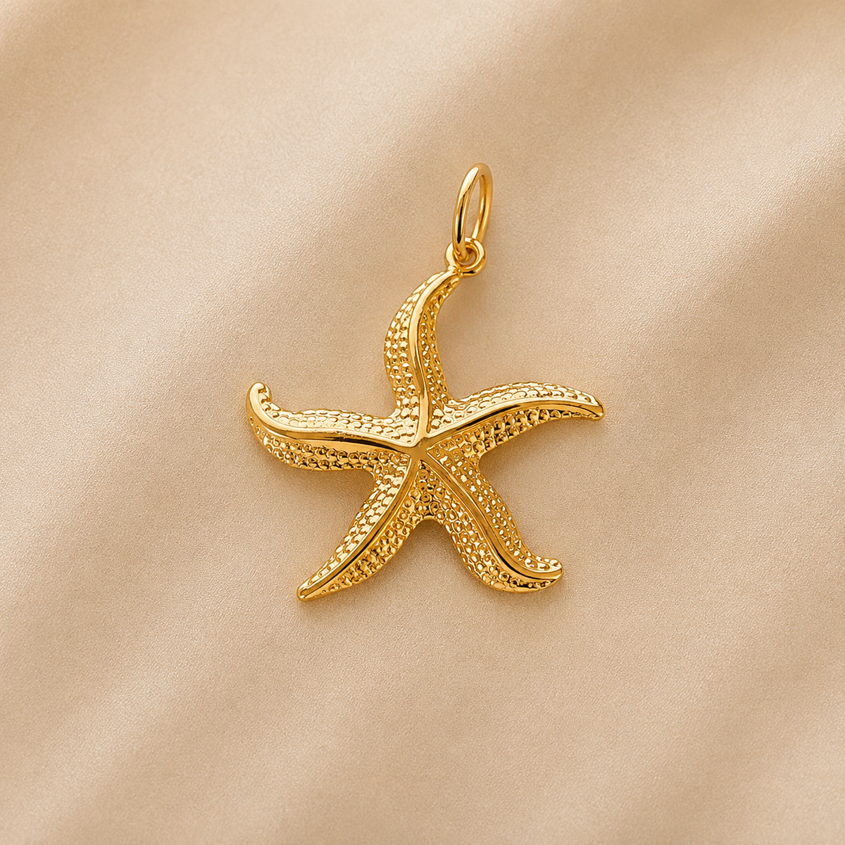 C-026 Charm Étoile de mer dorée