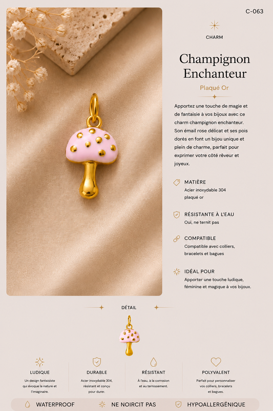 C-063 charm Champignon enchanteur