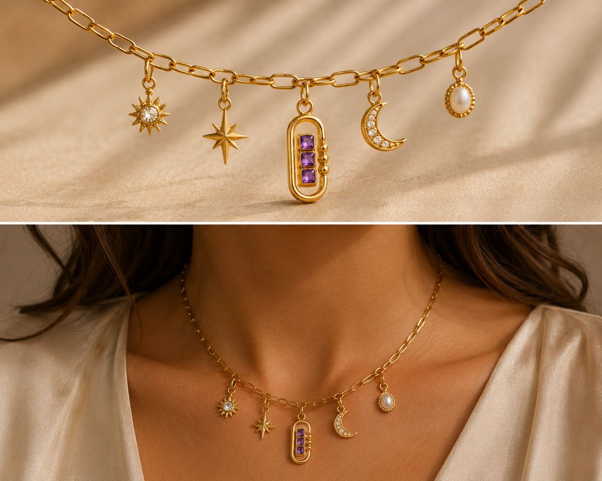C-014 Charm Lumière Améthyste