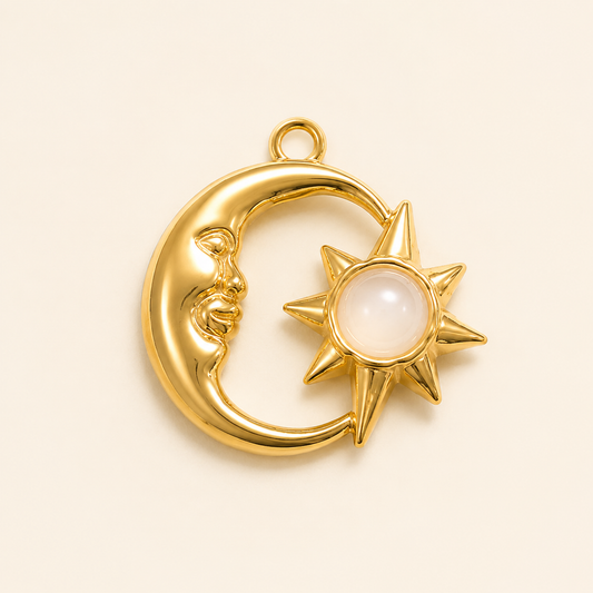 C-021 Charm Lune & soleil
