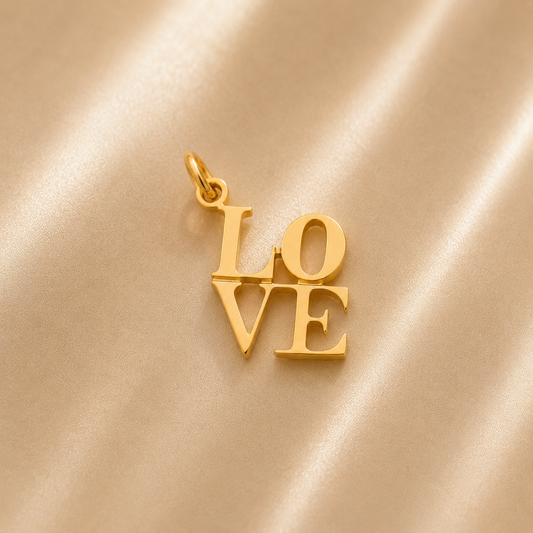 C-041 charm Love doré