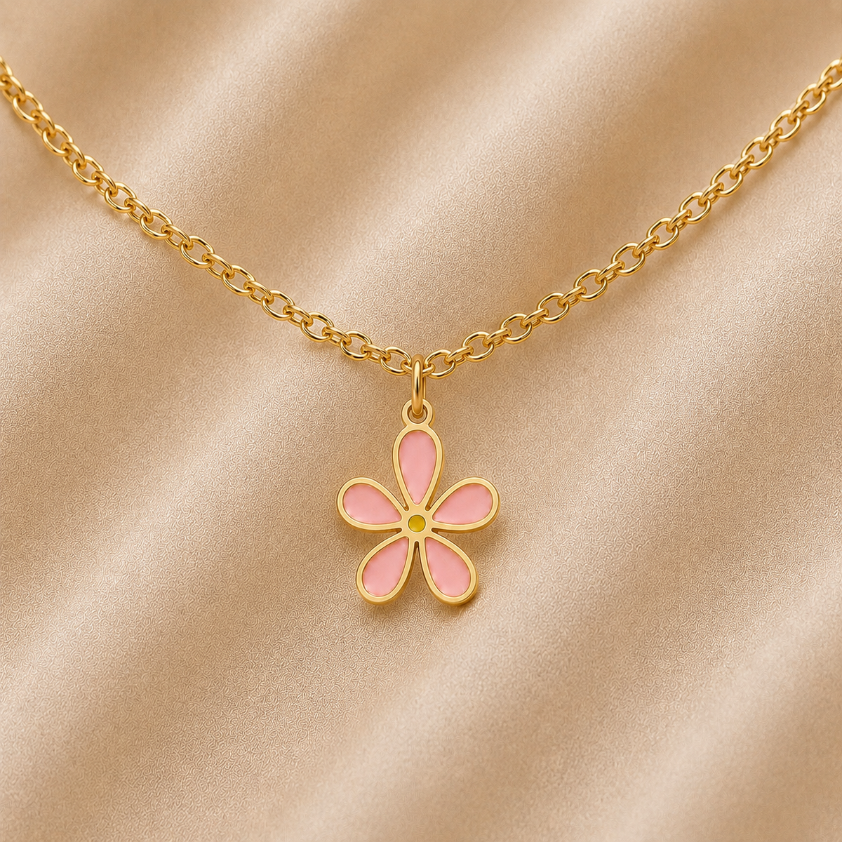 C-039 charm Fleur rose