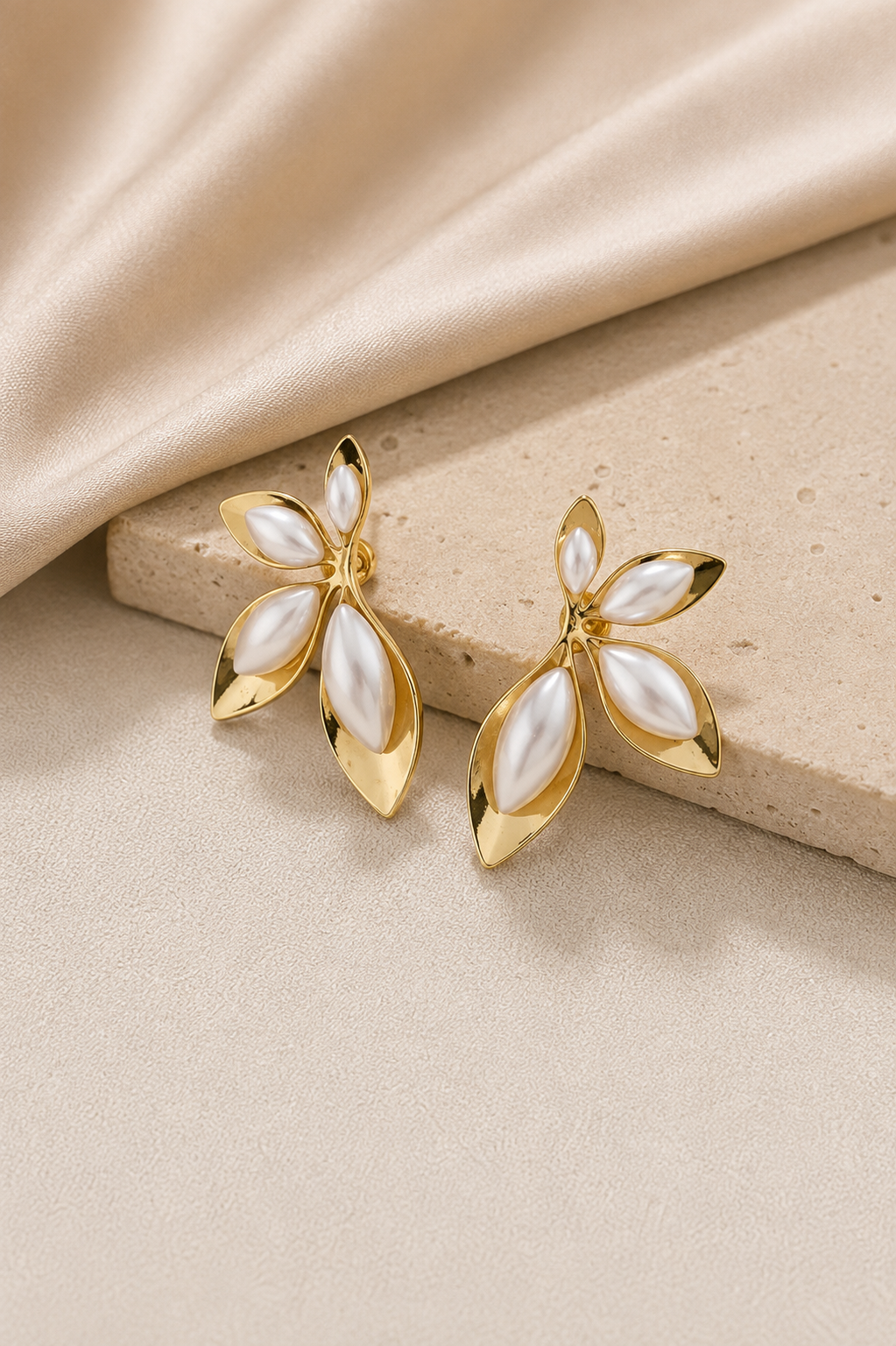 Boucle d’oreille Éclat de nacre