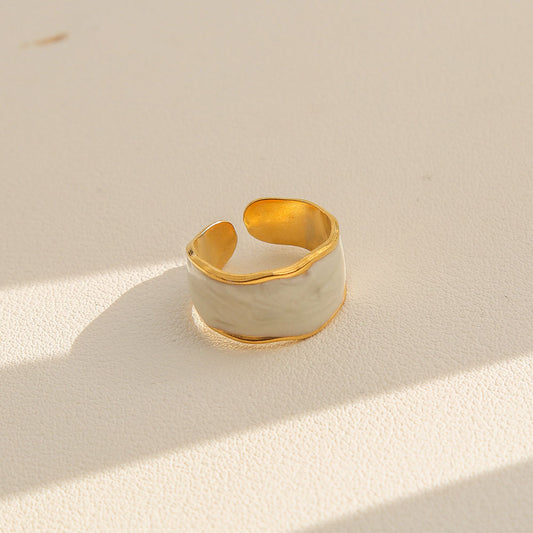 Bague Dune émaillée